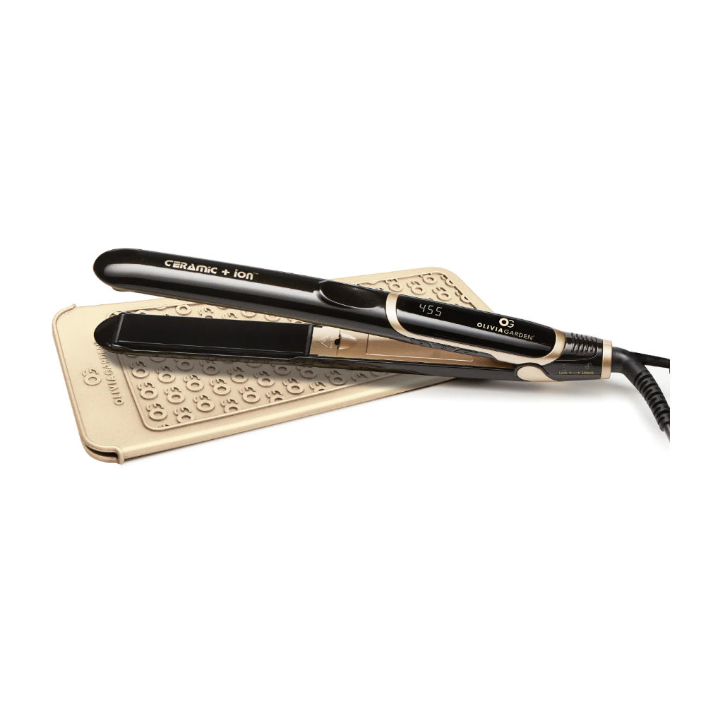 Olivia Garden - High Performance Ceramic + Ion Flat Iron 1 inch