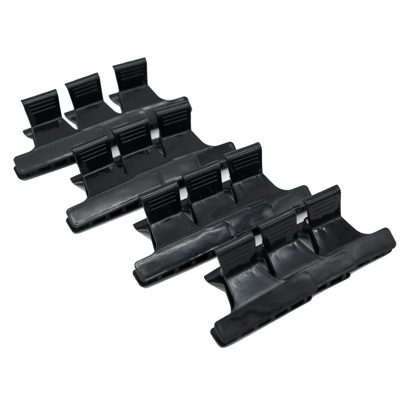 EPC - Pinces à mâchoires en plastique noir 12pcs