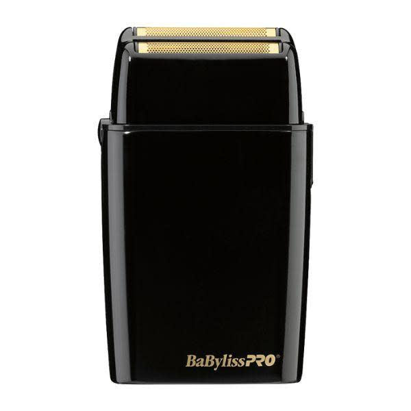 BabylissPro - Double blade metal razor FXFS2B Black