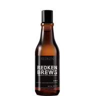 Redken - Brews - 3-En-1 Shampooing, Revitalisant & Nettoyant 300ml
