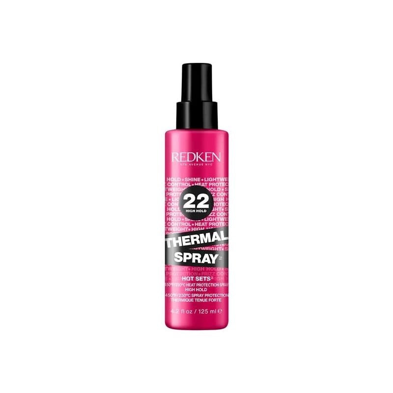 Redken - Thermal Spray Hi Hold 22 - Protection Thermique Tenue Forte 125ml