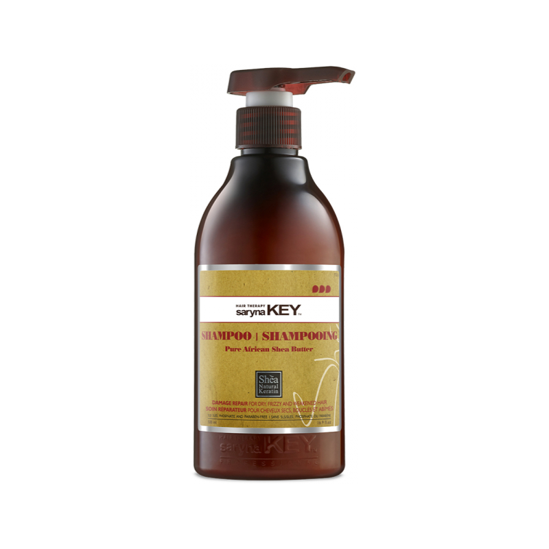 Saryna Key - Damage Repair - Shampooing au beurre de karité cheveux secs et abîmés 1L