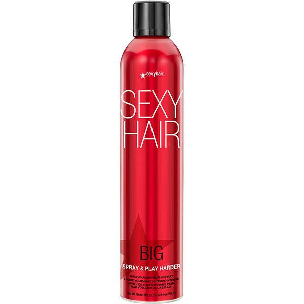 Sexyhair - Big - Spray & Play Harder - laque volumisante tenue intense 284g