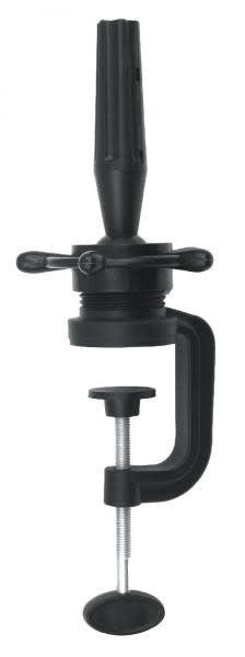 Black rod puppet stand