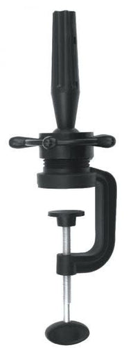 Black rod puppet stand