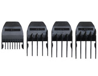 Wahl - Ensemble de 4 guides de coupe noirs