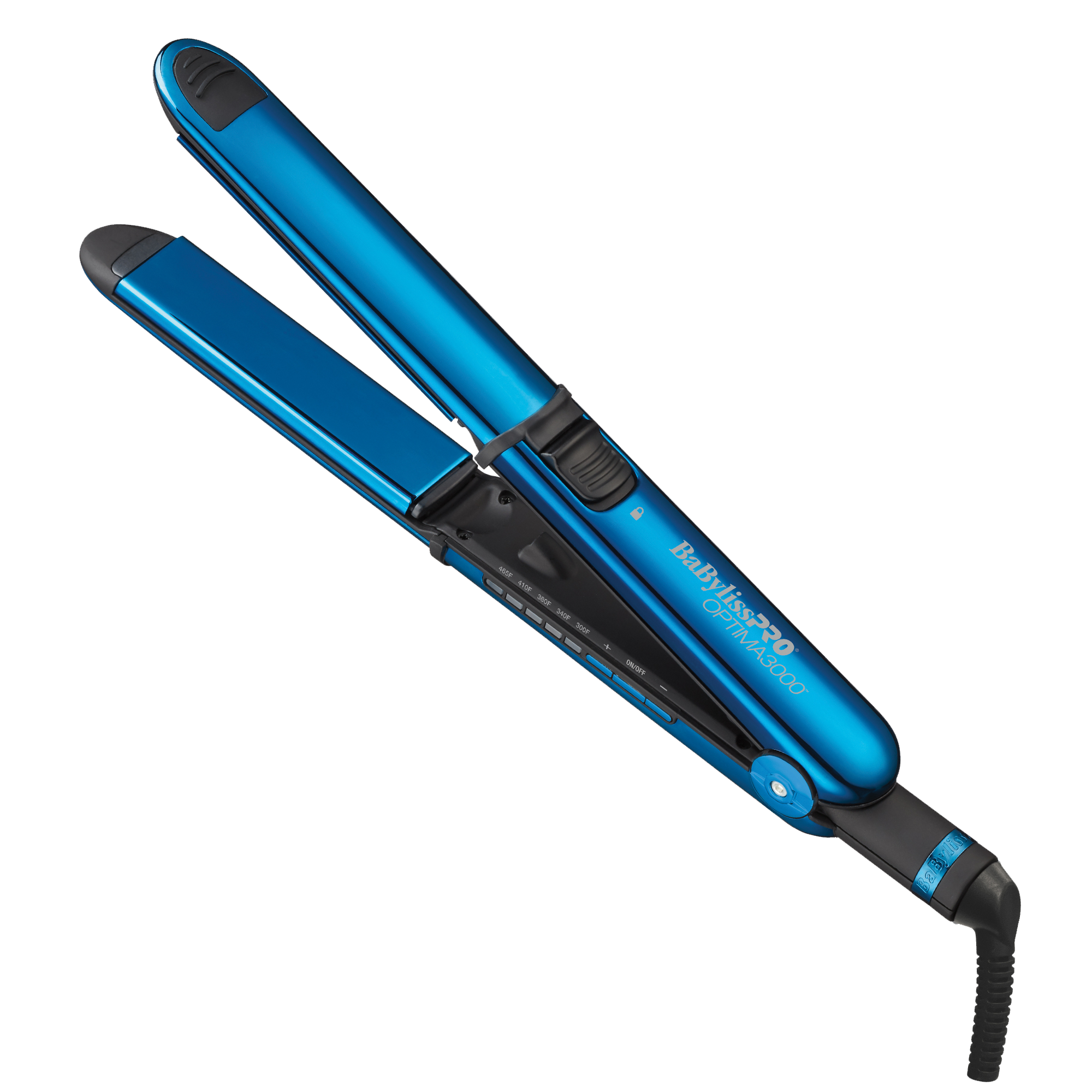 BabylissPro - Optima 3000 - 1-1/4'' Nano Titanium Flat Iron - Midnight Blue