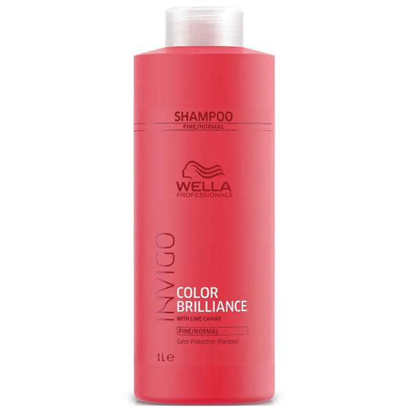 Wella - INVIGO - Brilliance - Shampoing Protecteur De Couleur Cheveux Fins À Normaux 1L