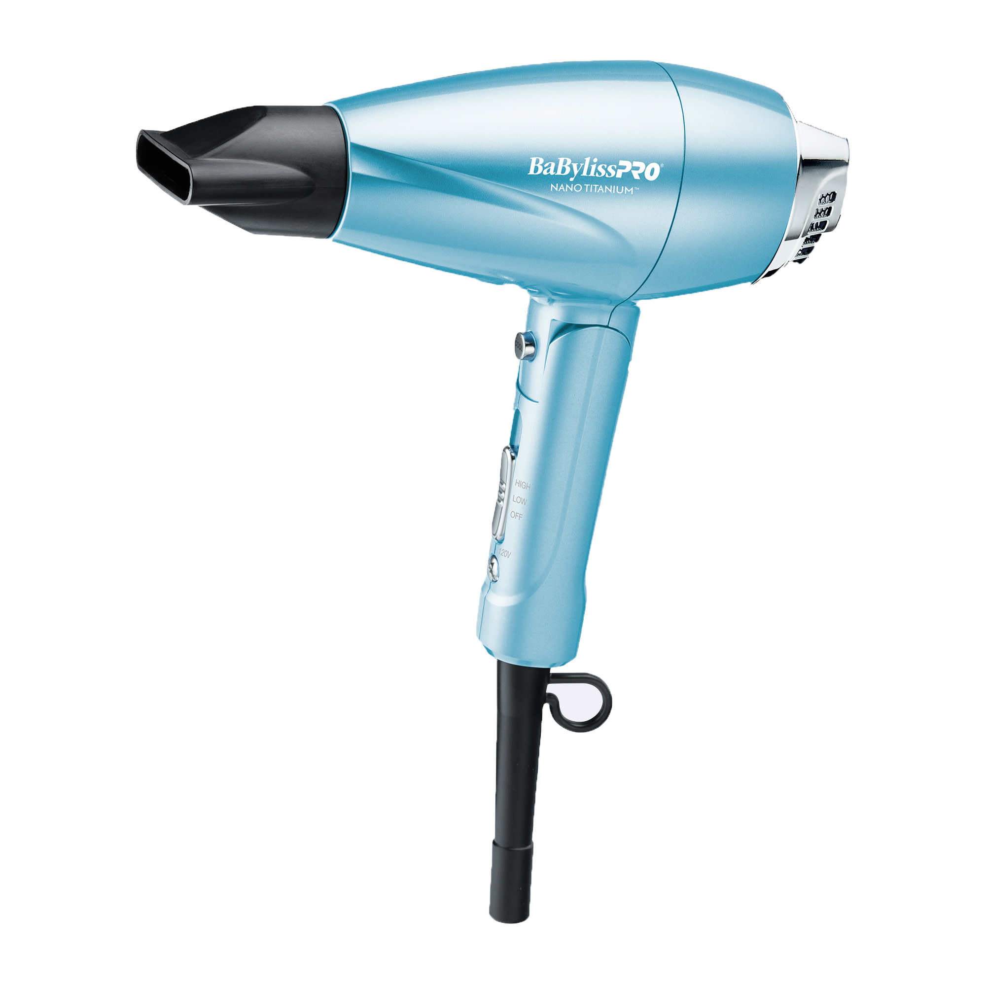 BaBylissPRO - Travel Hair Dryer - Nano Titanium 1200W